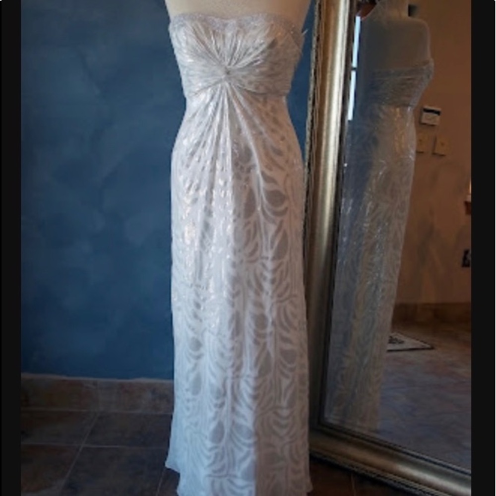 Aidan Mattox Strapless Evening/Prom Dress